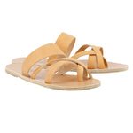 Jason Leather Natural sandals 3-4