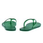 Jelly Flip Flop Green back