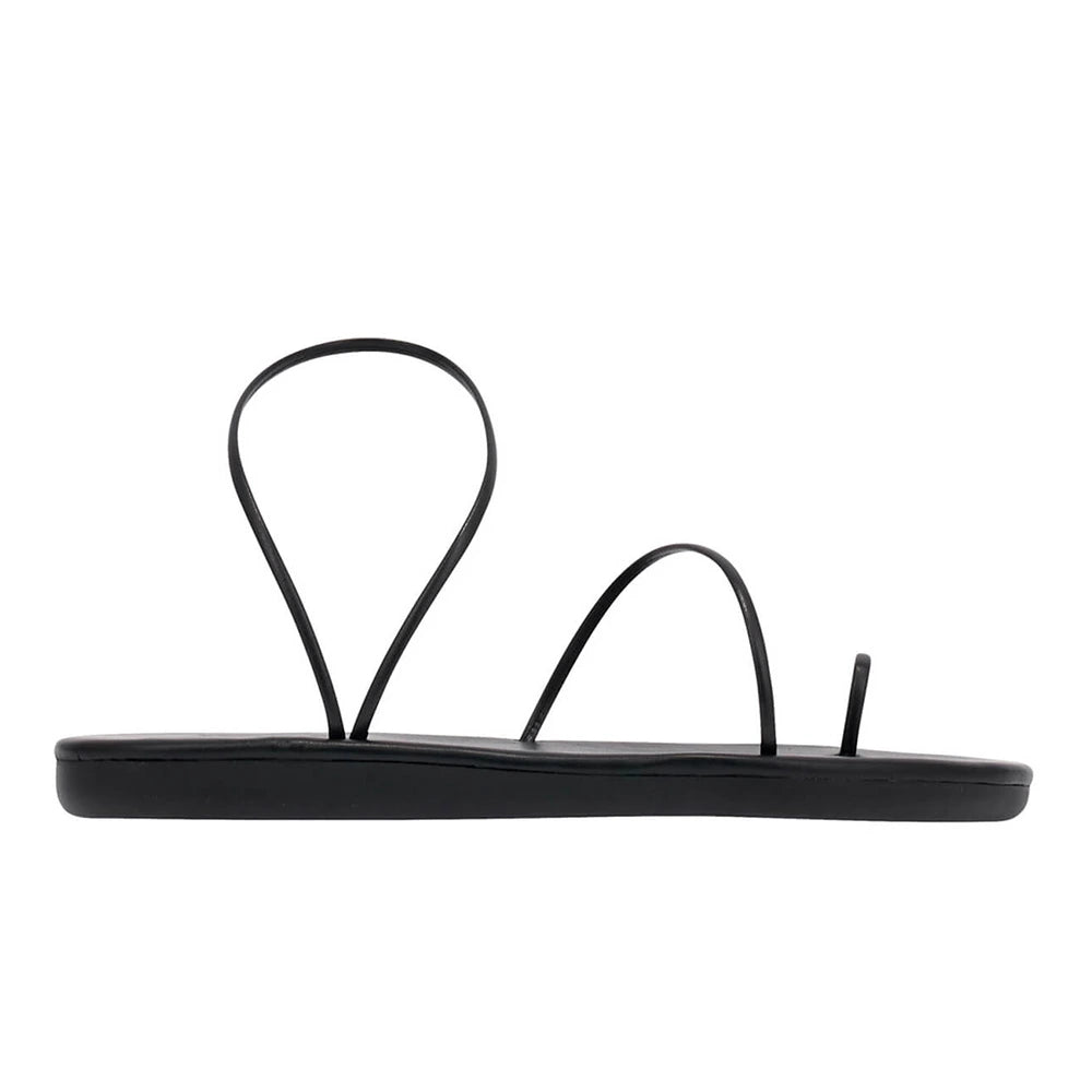 未使用ANCIENT GREEK SANDALS size37（23.5〜24） Kansiz Synthetic Leather Black – Ancient Greek Sandals
