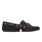 Pliaria Boat Shoe Black