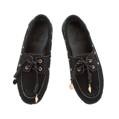 Pliaria Boat Shoe Black Pliaria Boat Shoe Black