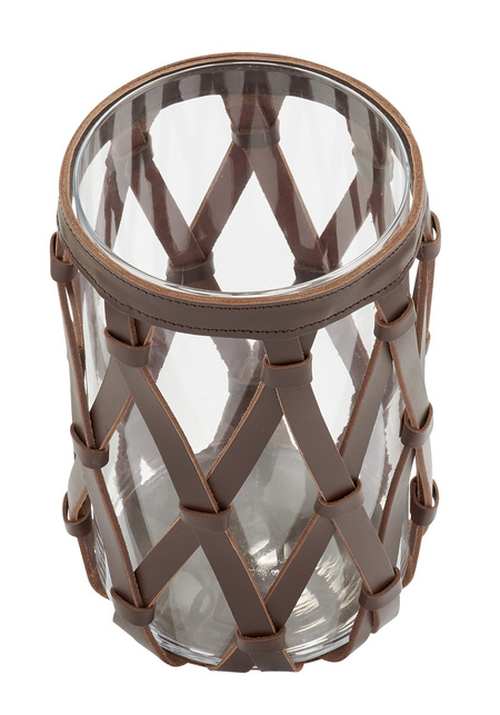 Trellis Vase Large - Chestnut