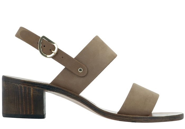 Buy Lefki Block Sandals by Ancient-Greek-Sandals.com
