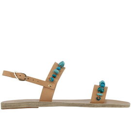 Buy Clio Stones Leather Sandals by Ancient-Greek-Sandals.com