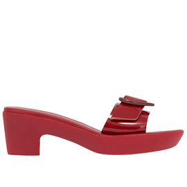 HEART JELLY CLOG - Red