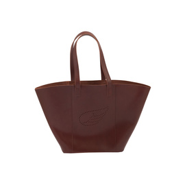 AGS WING TOTE LARGE - CHESTNUT