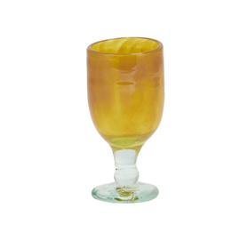 Wine Glass - Yellow