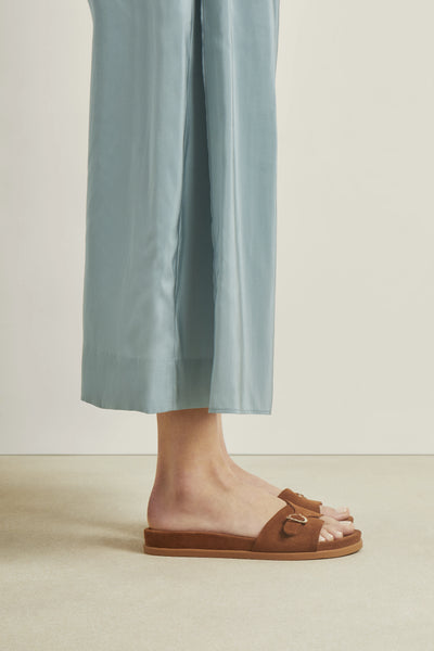 Stoa Suede Rust sandals