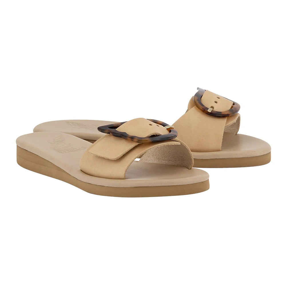 Aglaia Natural/Tortoiseshell sandals 3-4