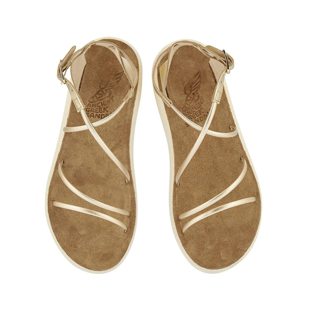 Anastasia Comfort Platinum sandals top