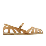 Apollonia Leather Natural sandals side