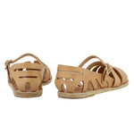 Apollonia Leather Natural sandals back