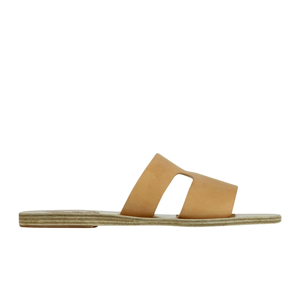 Apteros Leather Natural sandals side