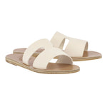 Apteros Leather Off White sandals 3-4