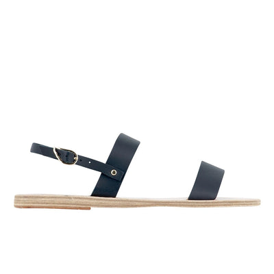 Clio Leather Marine Sandals side