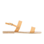 Clio Leather Natural Sandals side