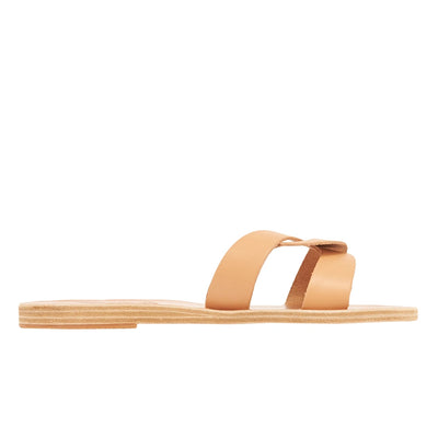 Desmos Leather Natural sandals side