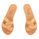 Desmos Leather Natural sandals top