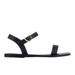 Drama New Leather Black sandals side