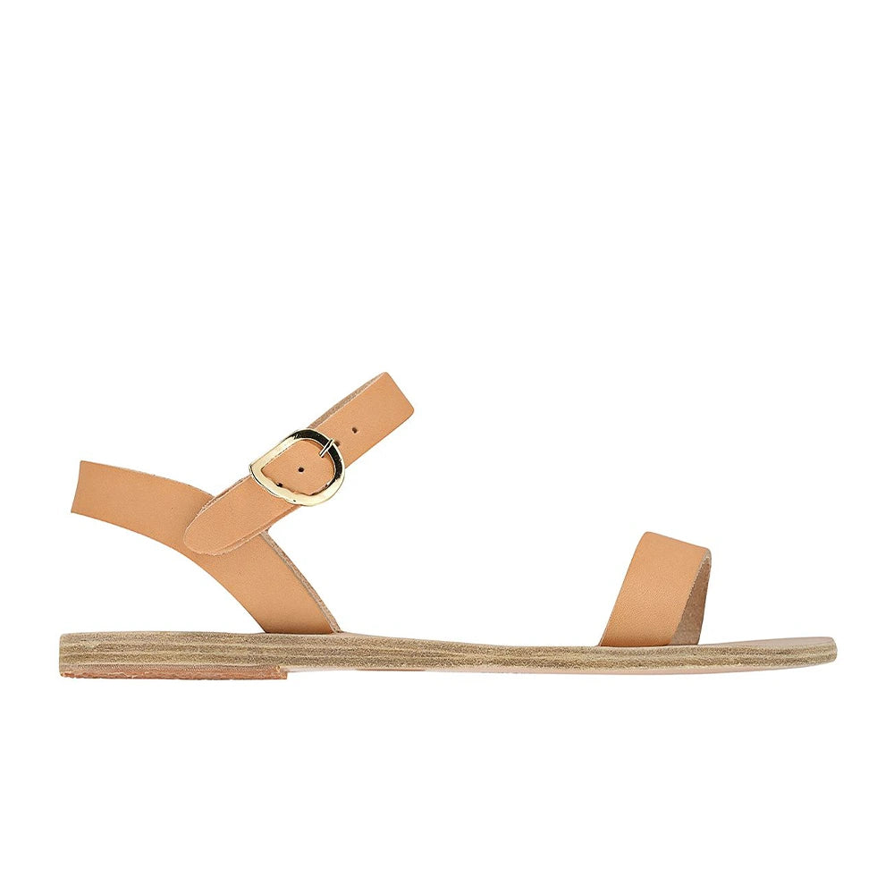 Drama New Leather Natural sandals side