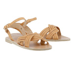 Electra Leather Natural sandals 3-4
