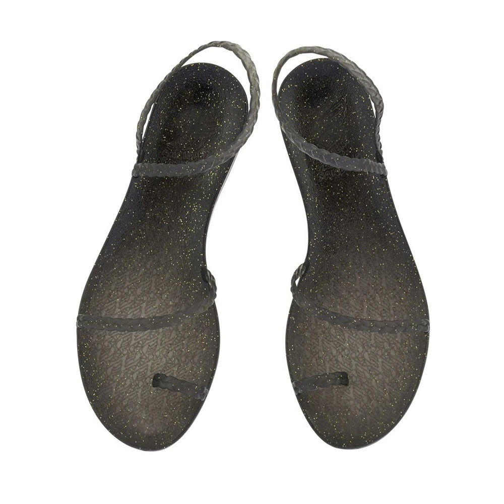 Eleftheria Black/Gold Glitter top