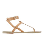 Estia Leather Natural sandals side