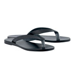 Hera Leather Black sandals 3-4