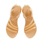 Ikaria Leather Natural sandals top