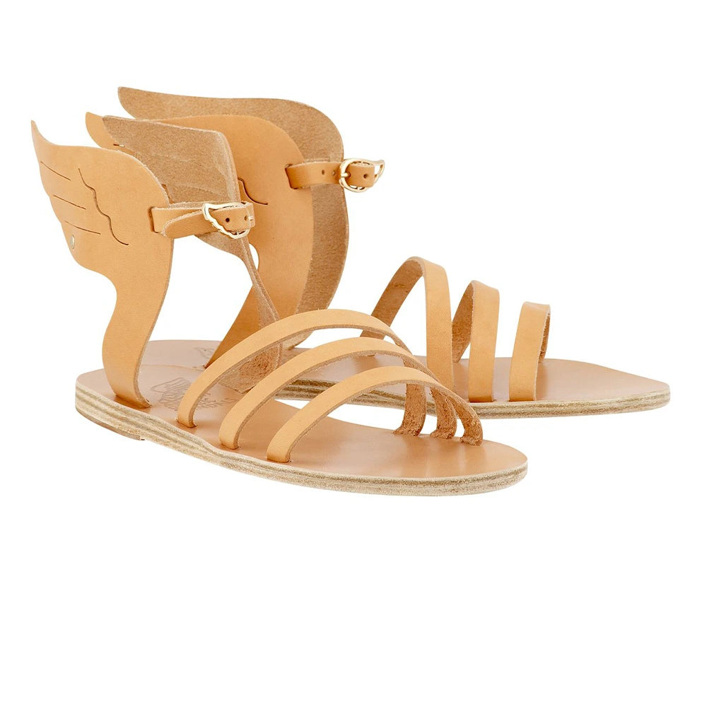 Ikaria Leather Natural sandals 3-4