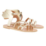 Ikaria Leather Platinum sandals 3-4