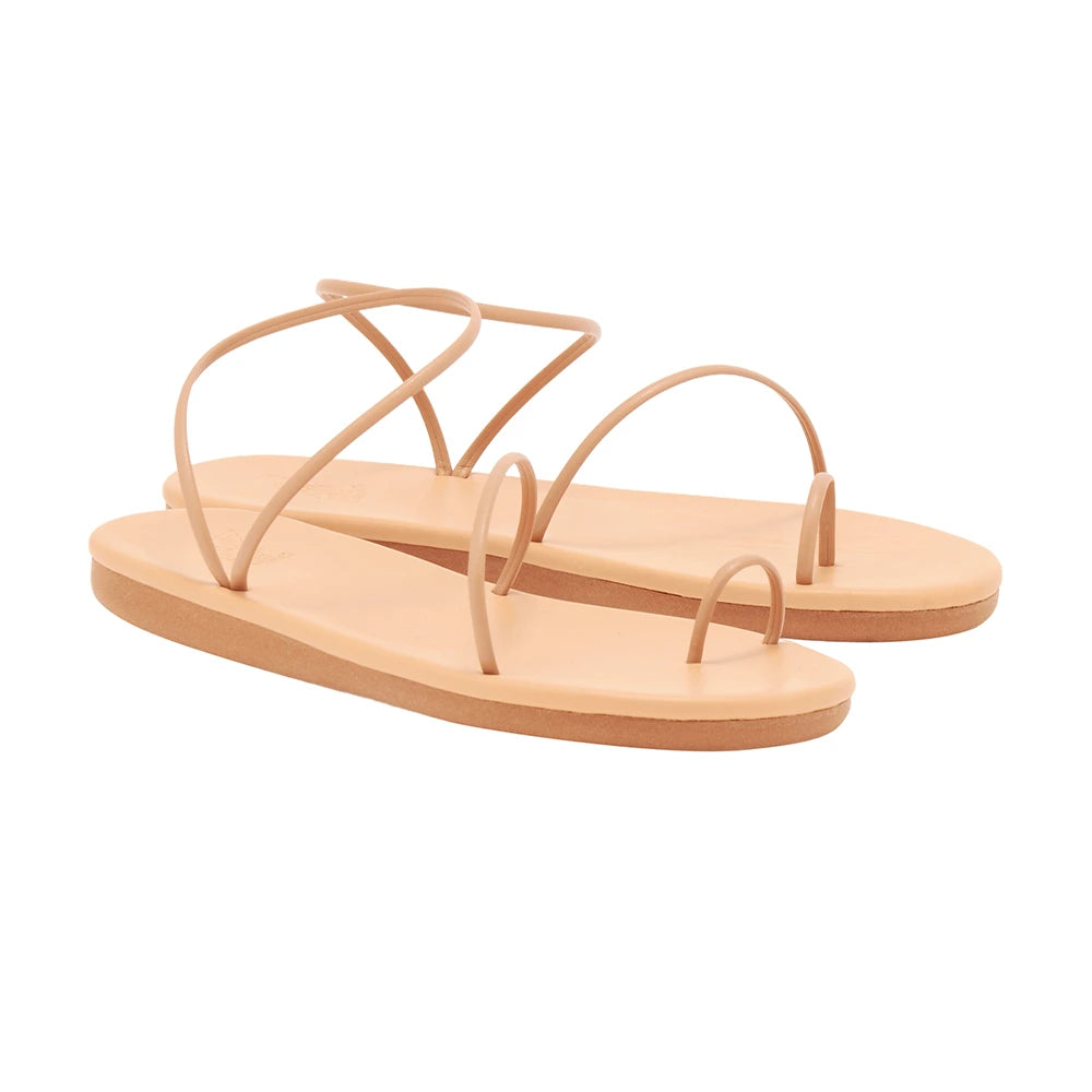 Kansiz Synthetic Leather Natural – Ancient Greek Sandals