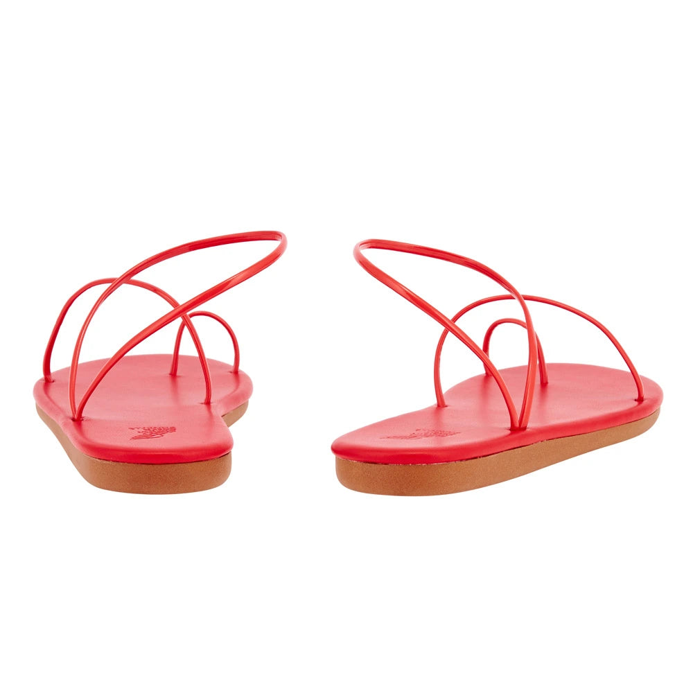 Kansiz Red sandals back