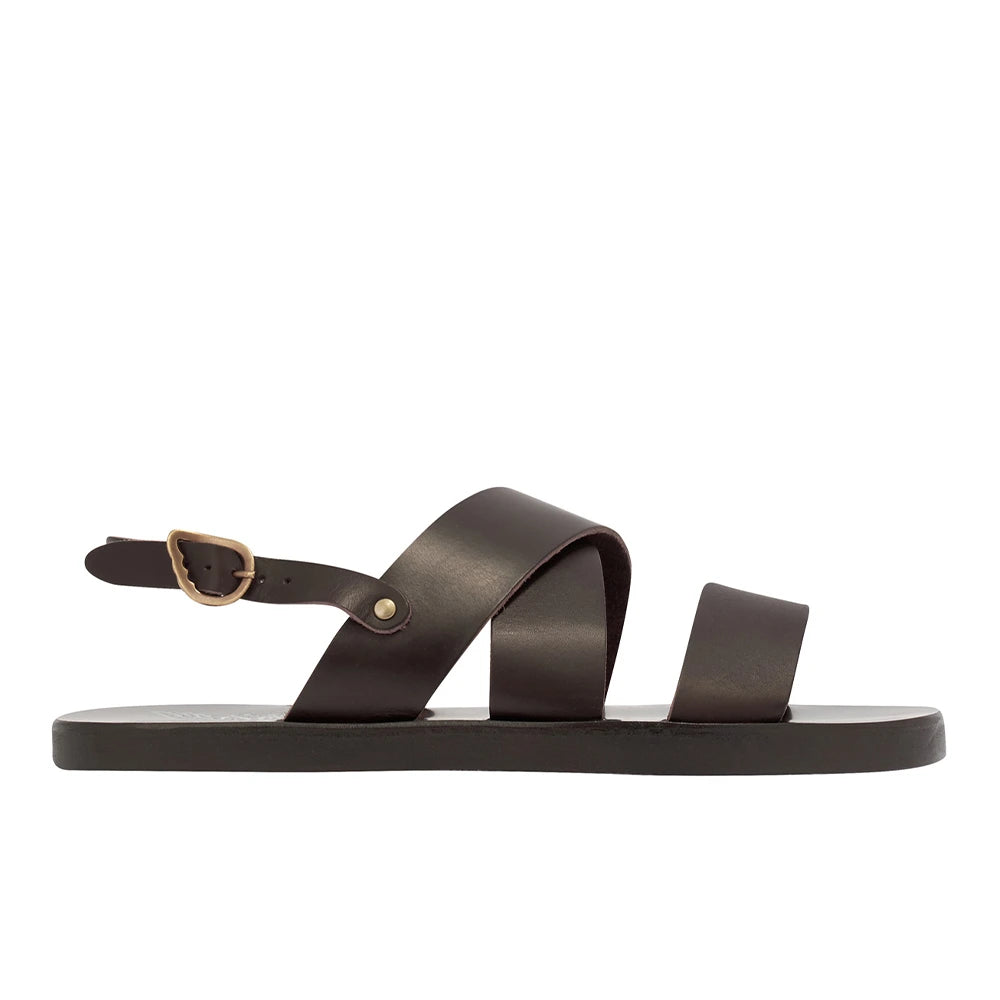 Miltos Leather T-Moro sandals side