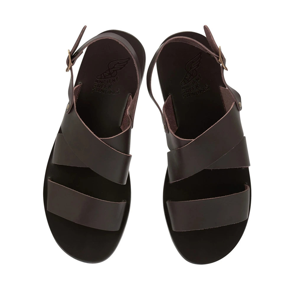 Miltos Leather T-Moro sandals top
