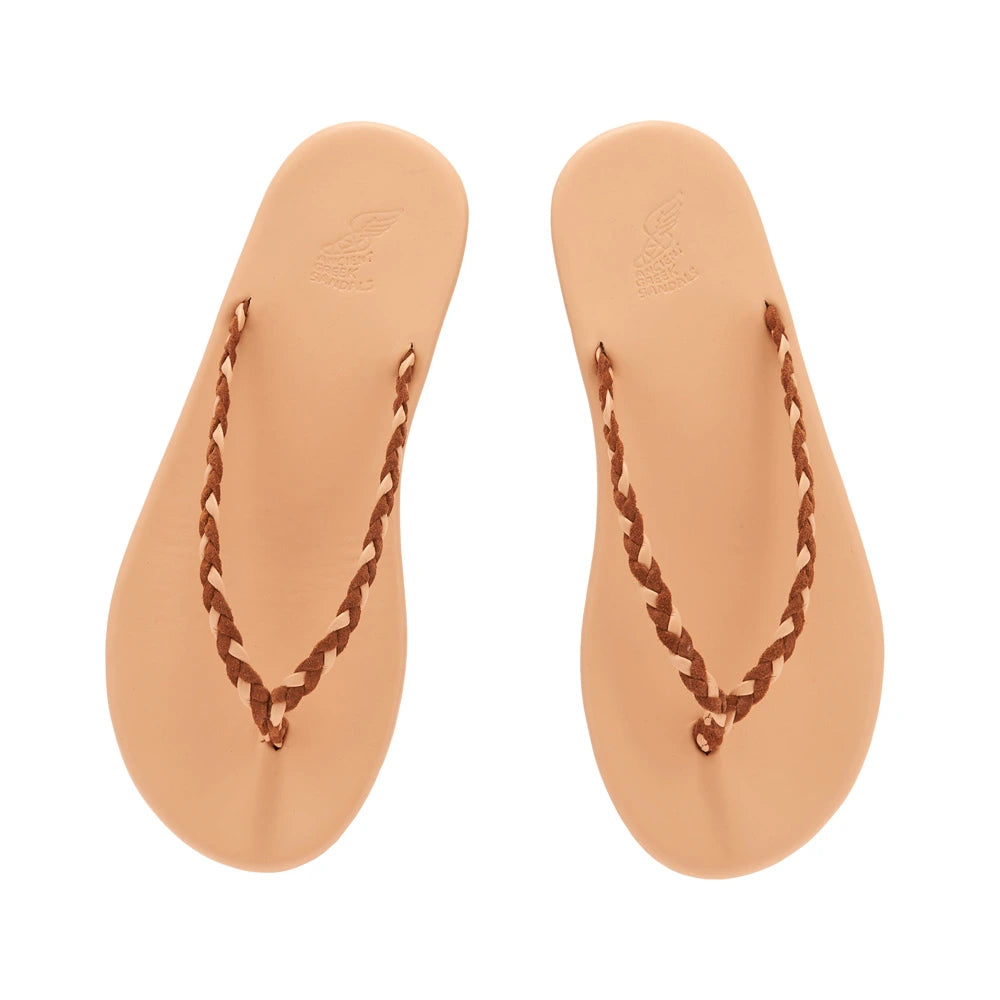 Saionara Suede Rust top view