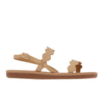 Afros Leather Natural sandals side