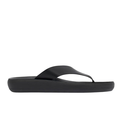 Charys Comfort Leather Black sandals side