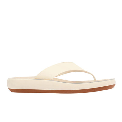 Charys Comfort Leather Off White sandals side
