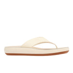 Charys Comfort Leather Off White sandals side
