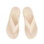 Charys Comfort Leather Off White sandals top