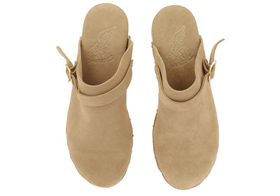 Classic Closed Clog Camel