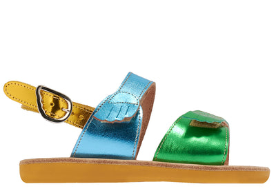 Little Iliada Soft Yellow/Celeste/Green