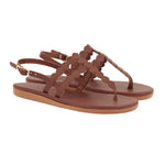 Dryad Leather Chestnut sandals 3-4