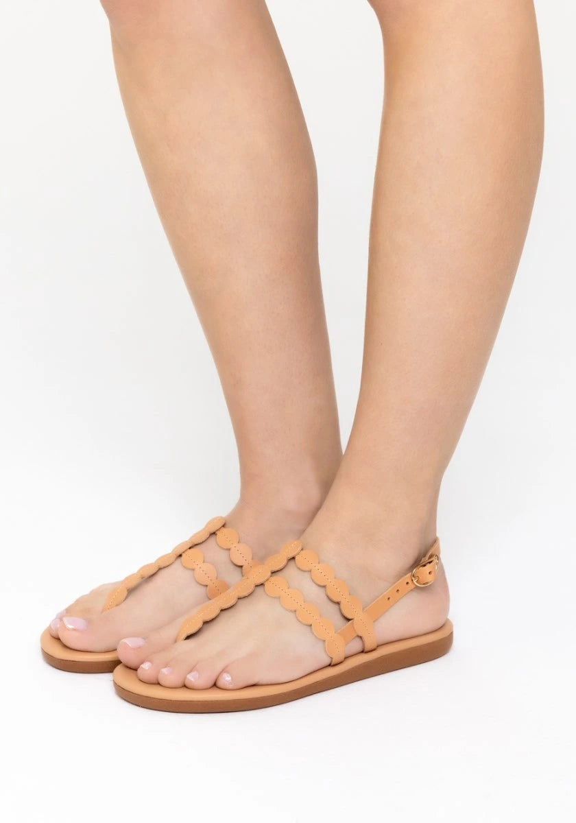 Dryad Leather Natural sandals 