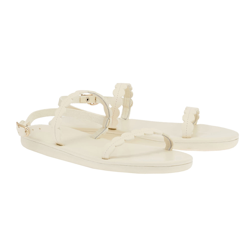 Aroula Leather Off White sandals 3-4