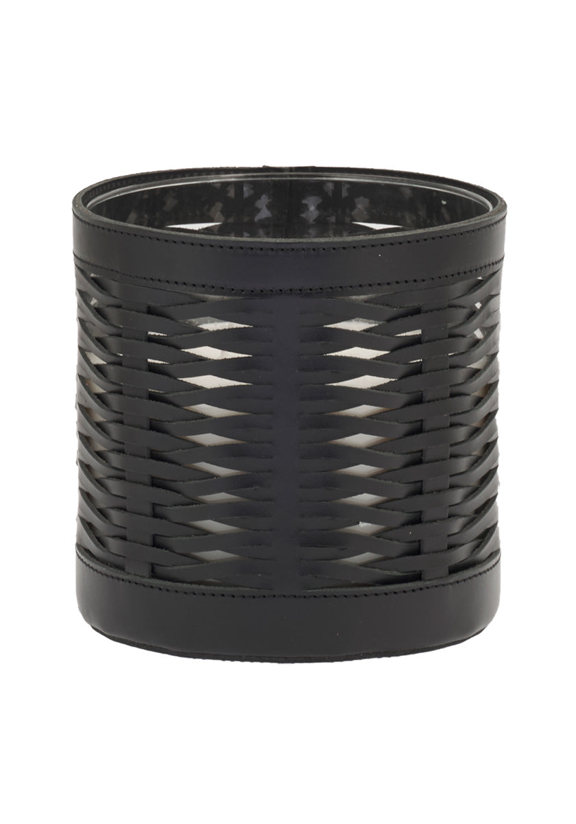 Woven Candle Black