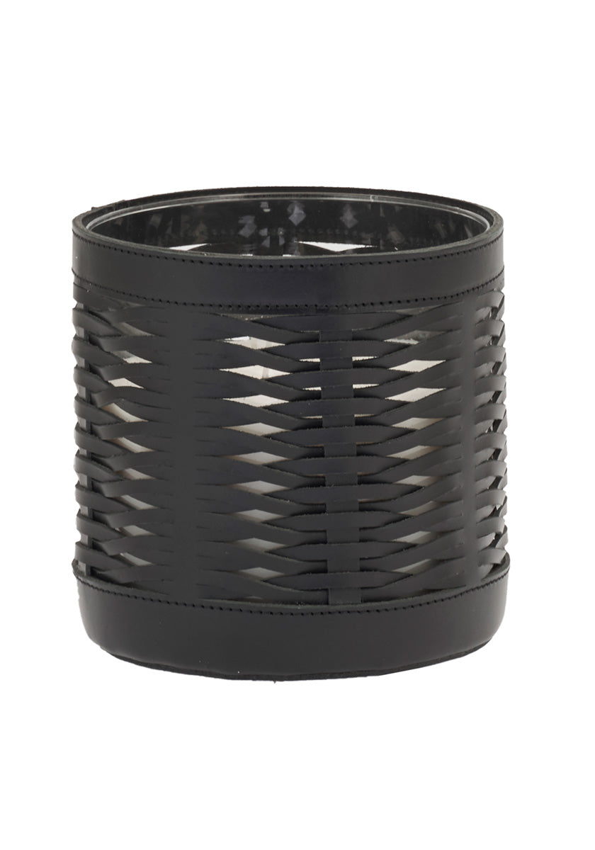 Woven Candle Black