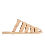 Cosmia Leather Natural sandals side