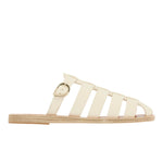 Cosmia Leather Off White sandals side